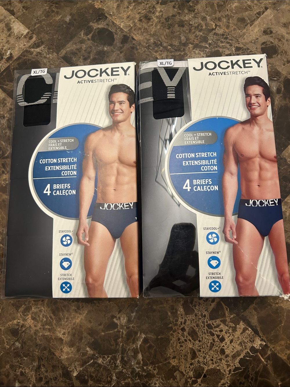 NWT 🆕 Eight Jockey ActiveStretch Men's Briefs size XL 95% cotton